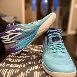 Men’s Athletic Shoes in Blue and Purple